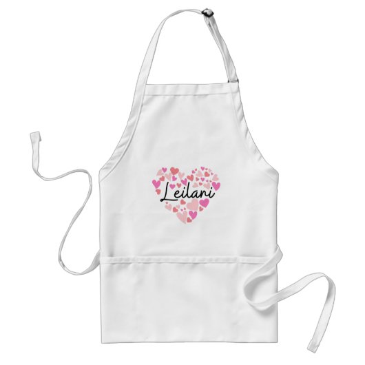 Tablier J'aime Leilani (Devant)