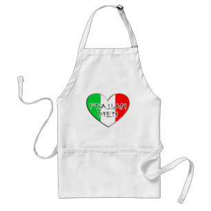 Tablier J'aime les hommes italiens