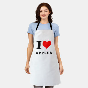 Tablier J'aime les pommes