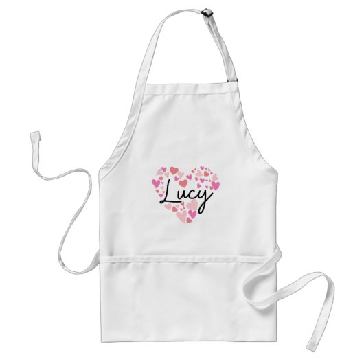 Tablier J'aime Lucy (Devant)