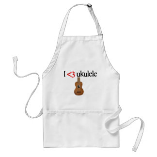 Tablier J'aime l'ukulélé