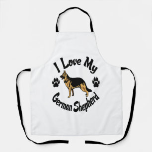 Tablier J'aime mon berger allemand Tee - shirt