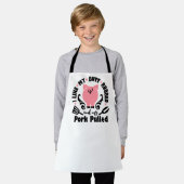 Tablier J'Aime Mon Beurre Rubbed (Porté)