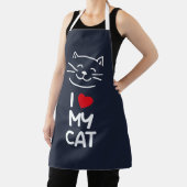 Tablier J'aime mon chat (Insitu)