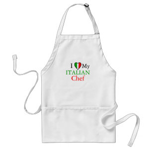 Tablier J'aime mon chef italien