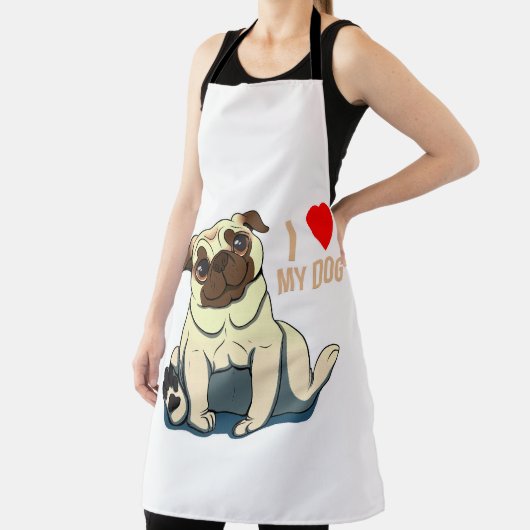 Tablier J'Aime Mon Chien (Insitu)