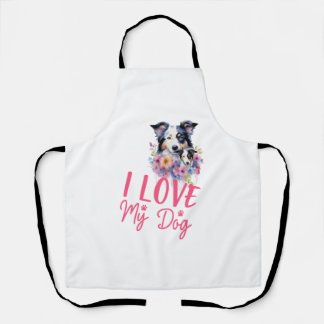 Tablier J'aime mon chien