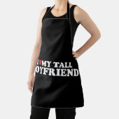 Tablier J'aime mon grand copain Coeur Super Retro (Insitu)