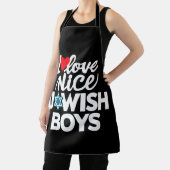 Tablier J'aime Nice Juifs garçons Juifs Juifs Hébreux Hano (Insitu)