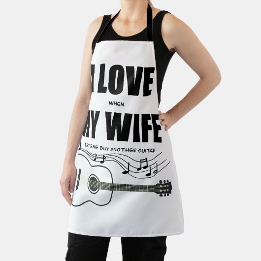 Tablier J'aime quand ma femme me fait acheter une autre gu (Insitu)