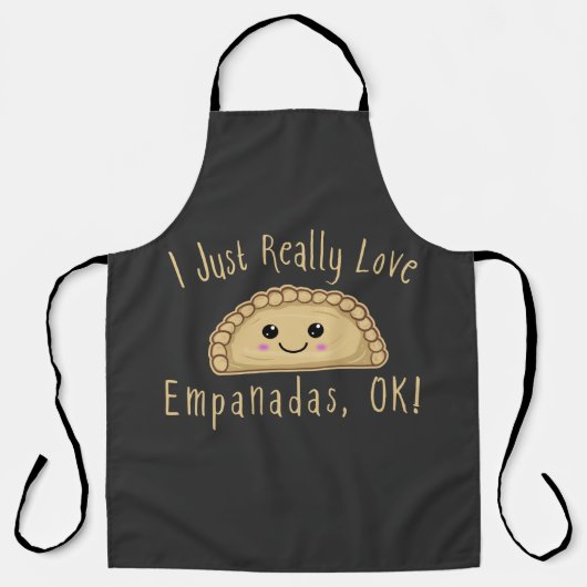 Tablier J'Aime Vraiment Empanadas Ok ! Cute Kawaii Empan (Recto)