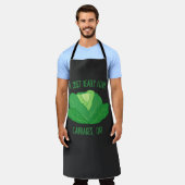 Tablier J'Aime Vraiment Les Cabbages, OK !T-shirts (Porté)