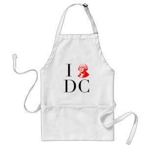 Tablier J'aime (Washington) le C.C
