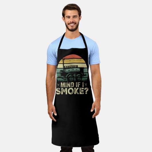 Tablier J'Aimerais Fumer (Porté)