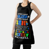 Tablier J'Aimerais Pouvoir Dormir Mais Mon Adhd Stupide Ti (Insitu)