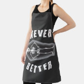 Tablier Jamais Meurt À L'Intérieur Du Squelette Halloween (Insitu)