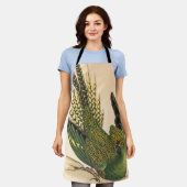 Tablier James Sowerby Parrot terrestre, Psittacus terrestr (Porté)