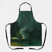 Tablier James Whistler - Nocturne en noir et or (Recto)