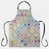 Tablier Jane Stickle Quilt Apron (Recto)