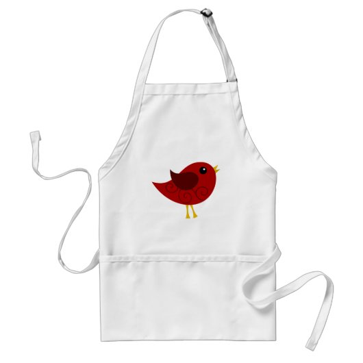 Tablier Janvier Birthstone Bird (Devant)