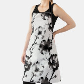 Tablier Japanese-style camellias (Insitu)