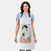 Tablier Japonaise application de poudre - Goyō Hashiguchi (Porté)