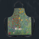 Tablier Jardin agricole avec tournesol par Gustav Klimt<br><div class="desc">Faites cuire ou créez en style avec notre jardin de ferme avec des tournesols de Gustav Klimt apron. Ce tablier présente une étonnante reproduction des célèbres oeuvres d'art de Klimt, présentant des tournesols vibrants et une végétation luxuriante. Que vous soyez un chef chevronné ou un artiste créatif, ce jardin de...</div>