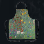 Tablier Jardin agricole avec tournesol par Gustav Klimt<br><div class="desc">Faites cuire ou créez en style avec notre jardin de ferme avec des tournesols de Gustav Klimt apron. Ce tablier présente une étonnante reproduction des célèbres oeuvres d'art de Klimt, présentant des tournesols vibrants et une végétation luxuriante. Que vous soyez un chef chevronné ou un artiste créatif, ce jardin de...</div>