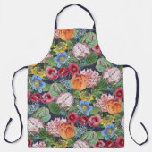 Tablier Jardin aux fleurs printanières (Recto)