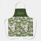 TABLIER JARDIN BOTANIQUE VERT (Recto)