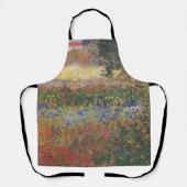 Tablier Jardin de fleurs - Vincent van Gogh (Recto)
