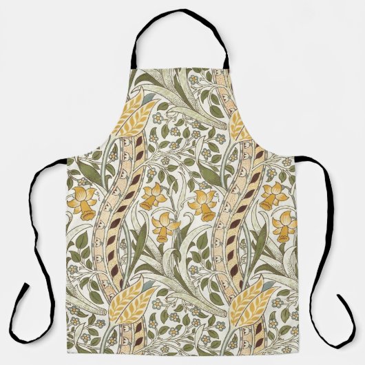 Tablier Jardin de jonquilles de William Morris Fleur Class (Recto)