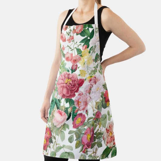 Tablier Jardin de printemps Vintage Rose (Insitu)