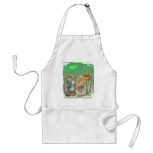 Tablier Jardin d'Edun recensement cartes drôles cadeaux T-