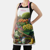 Tablier Jardin Fleur / Gardener Personnalisé (Insitu)