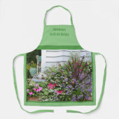 Tablier Jardin Fleur Jardin Personnalisé (Recto)