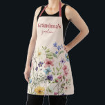 Tablier Jardin Fleur sauvage fleuri Boho personnalisé<br><div class="desc">Le "Boho Floral Fleur sauvage Garden Apron personnalisé" est un accessoire délicieux et personnalisable conçu pour les amateurs de jardin qui veulent apporter une touche de flair personnel à leur routine de jardinage. Ce tablier d'inspiration boho protège non seulement vos vêtements pendant que vous travaillez dans le jardin, mais vous...</div>