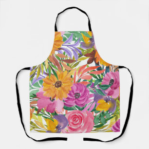 Tablier Jardin fleuri