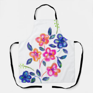 Tablier Jardin fleuri
