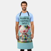 Tablier Jardin floral de la pêche à la palme (Porté)