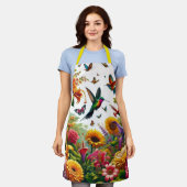 Tablier Jardin luxuriant (Porté)