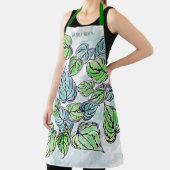 Tablier Jardin Momma Green Feuille Apron (Insitu)
