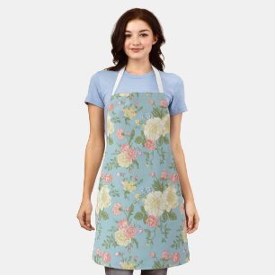 Tablier Jardin Peony motif floral