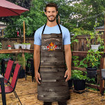 Tablier Jardin personnalisé Chillin' et Grillin' BBQ<br><div class="desc">Agréable,  barbecue personnalisé tablier à thème. Une excellente idée cadeau pour anniversaire,  le ménage ou juste parce que!</div>