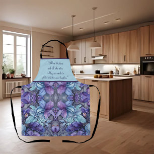 Tablier Jardin Pervenche Personnalisable
