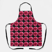 Tablier Jardin Rose Design Apron (Recto)