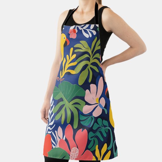 Tablier Jardin tropical Expressionnisme moderne Oeuvre d'a (Insitu)
