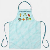 Tablier Jardin végétal du Nord (Recto)