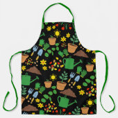 Tablier jardinage amant plante horticulture botanique (Recto)