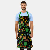 Tablier jardinage amant plante horticulture botanique (Porté)